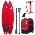 Fanatic SUP Ray Air Set mit Paddel blau/rot