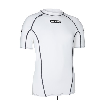 ION Rashguard Men Promo SS weiss