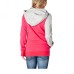Mystic Hooded Zip Sweat Squeez rot - Gr.XS