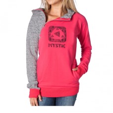 Mystic Hooded Zip Sweat Squeez rot - Gr.XS